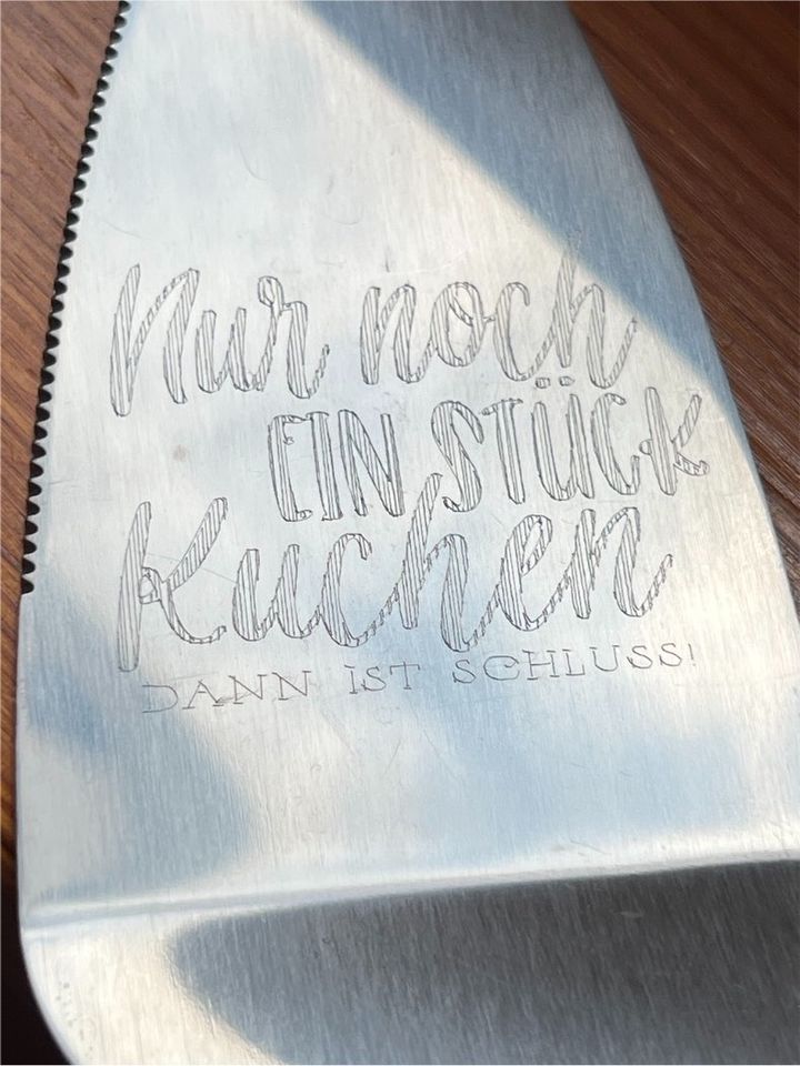 Kuchenheber Kuchengabel Gastgeschenk Geburtstag Personalisiert in Bubenheim (Pfalz)