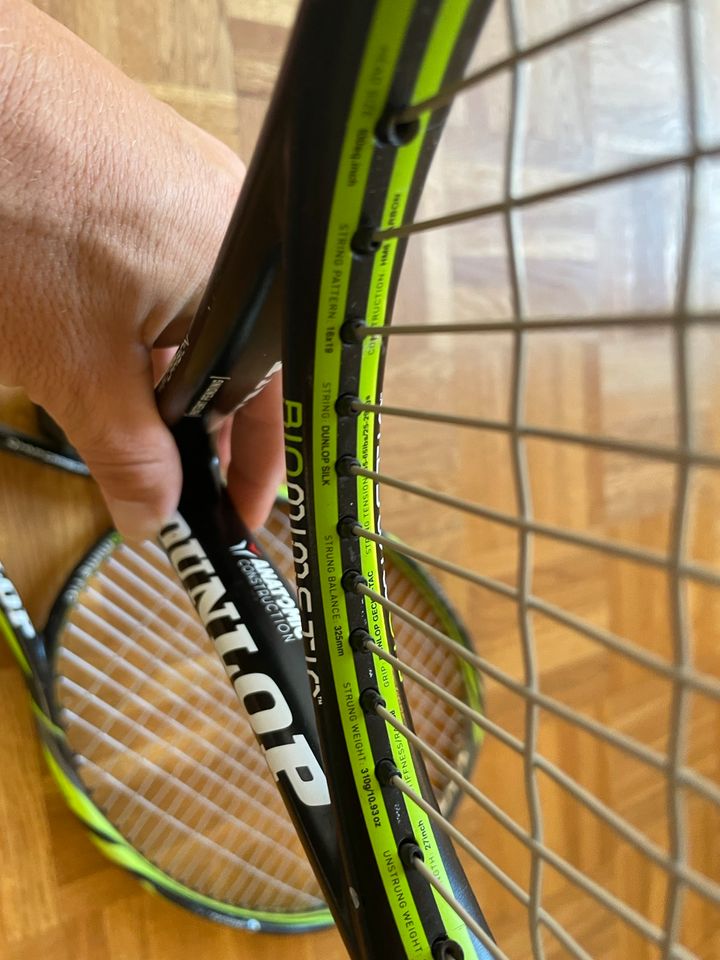 Dunlop Biomimetic 400 L2 zwei Tennischläger in Kiefersfelden