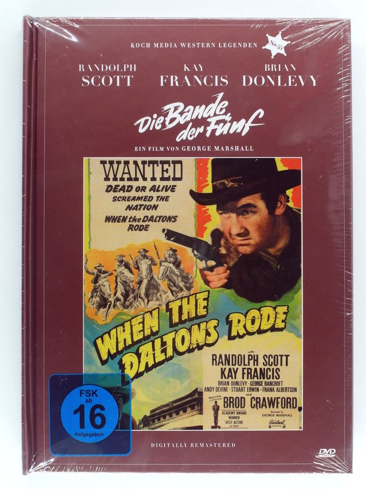 Die Bande der Fünf - Daltons Brothers remastered - Randolph Scott in Osnabrück