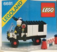 Lego 6681, Polizeiauto, Police Van, 1981, Classic Town Police Baden-Württemberg - Heidelberg Vorschau