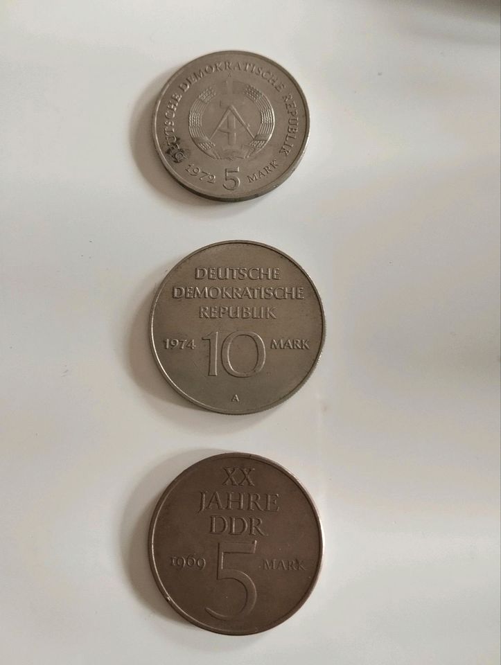 20 Mark aus der DDR Gedenkmünzen in Calw