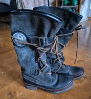 Napapijri Stiefel 37 Leder Grau Braun Schuhe Bayern - Fürth Vorschau