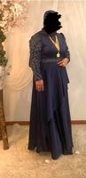 Abiye Abendkleid Tesettür Hijab Marineblau Verlobungskleid Bochum - Bochum-Süd Vorschau