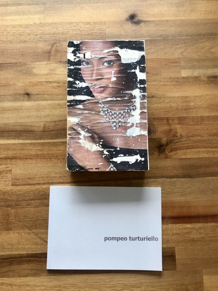 Pompeo Turturiello Decollage Kunst Kunstwerk 2005 in Hohenschäftlarn