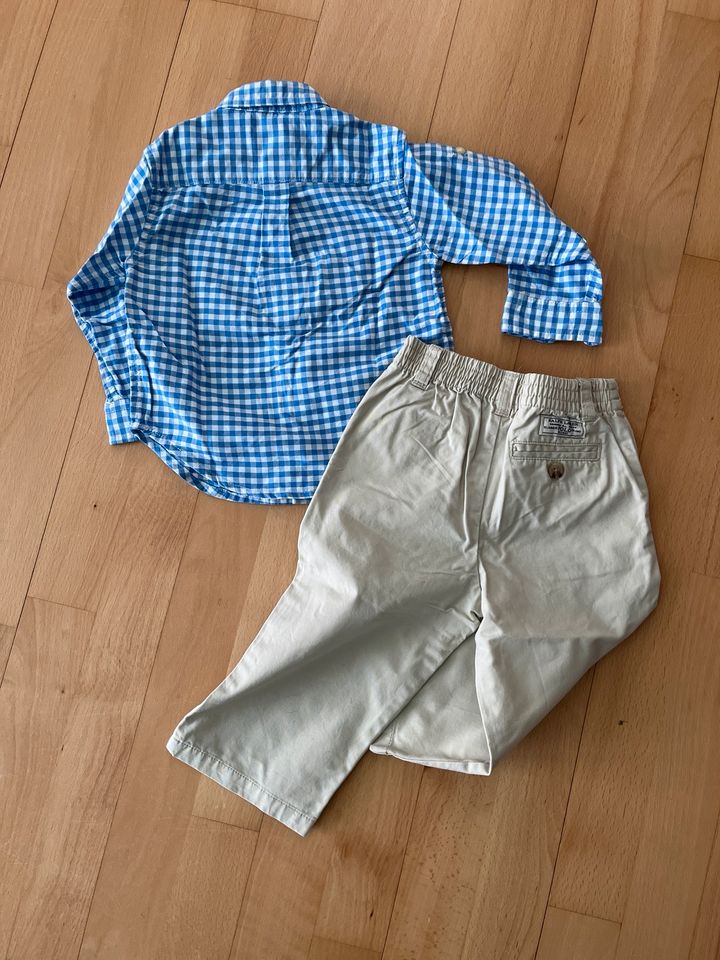 Ralph Lauren Hemd + Hose 80 cm in München