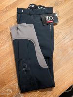 Pfiff Reithose Gr. 38 mit Grip & Strass dunkelblau Hessen - Allendorf Vorschau