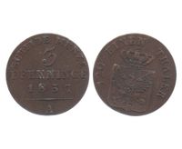 Preußen 3 Pfennig 1837 A Erhaltung Sammlungsauflösung Hohes Kreuz - Mengelrode Vorschau