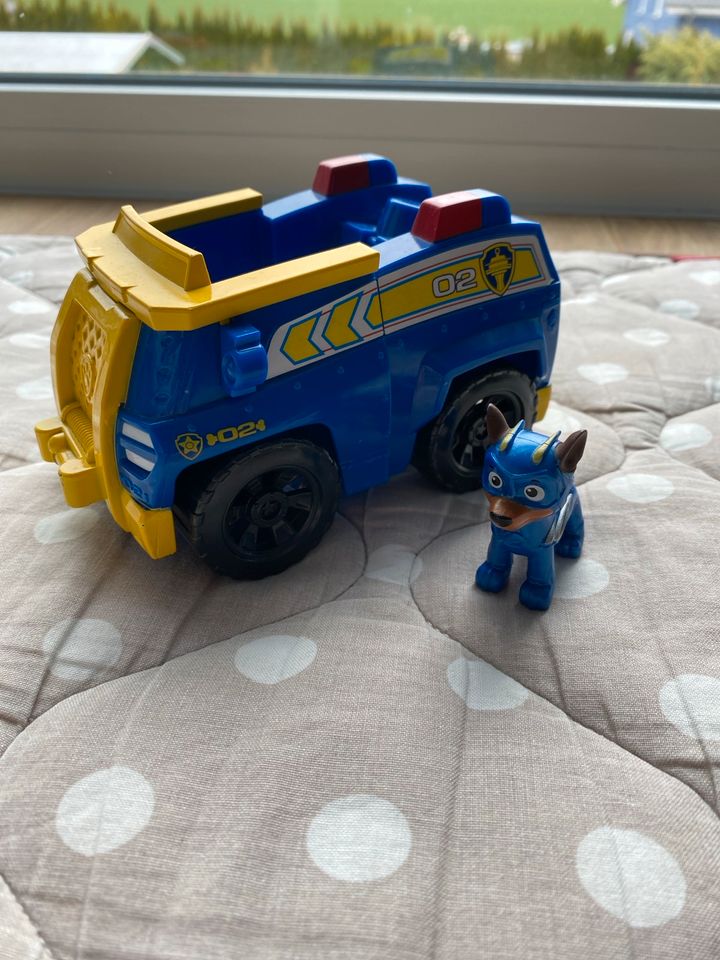 Paw Patrol Chase Fahrzeug Auto mit Hund in Wolsdorf