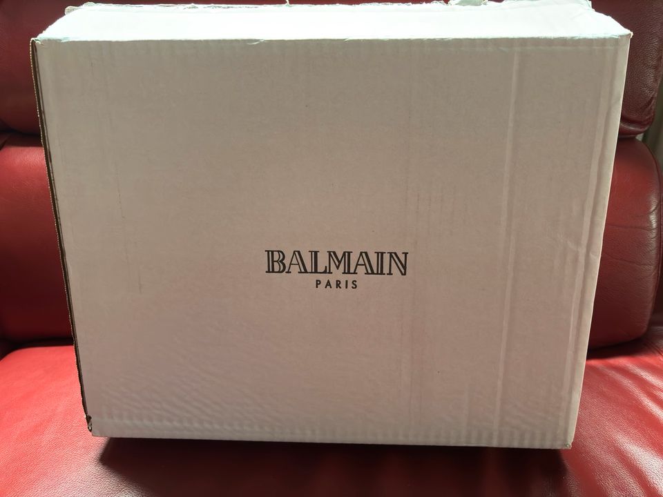 BALMAIN PARIS Umhängetasche Schwarz Nylon in Rheinberg