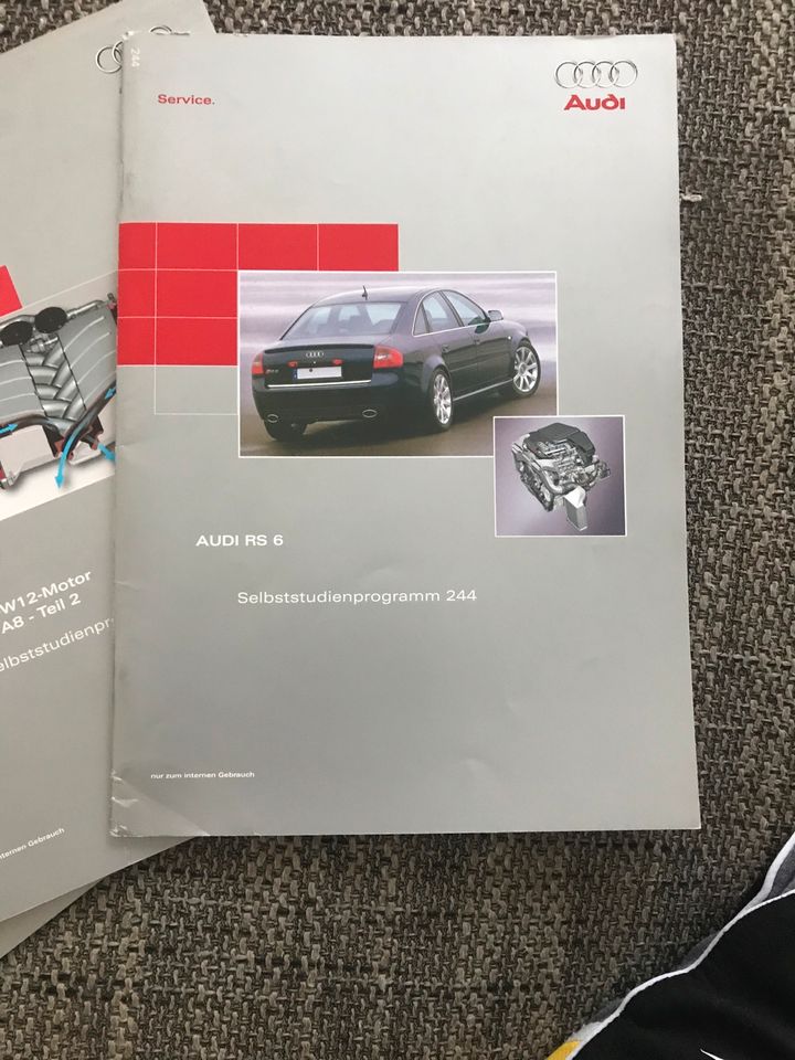 Audi Selbststudienprogramm RS4 RS6 6.0 W12 245 244 267 268 in Berlin