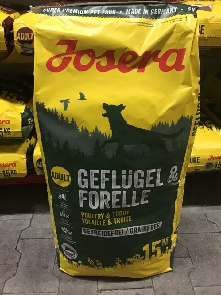 Josera Geflügel u. Forelle, getreidefreies Hundefutter in  Nordrhein-Westfalen - Mönchengladbach | eBay Kleinanzeigen ist jetzt  Kleinanzeigen