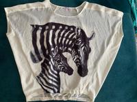 Orsay süsses Tunika Top Weit Zebra Mama und Kind S Hessen - Heusenstamm Vorschau