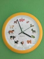 KooKoo Wanduhr mit Tiergeräuschen Schleswig-Holstein - Borgstedt Vorschau