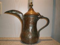 VINTAGE (Dachbodenfund) *Alte arabische Kupfer-Kaffee/Mokkakanne* Nordrhein-Westfalen - Harsewinkel Vorschau