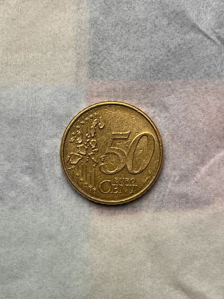 50 cent fehlprägung 2002 in Hamburg