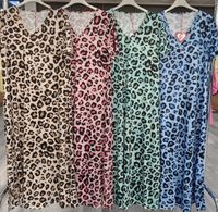 Damen Viskose Leo Leopard Midi Kleid m l xl Hessen - Groß-Gerau Vorschau