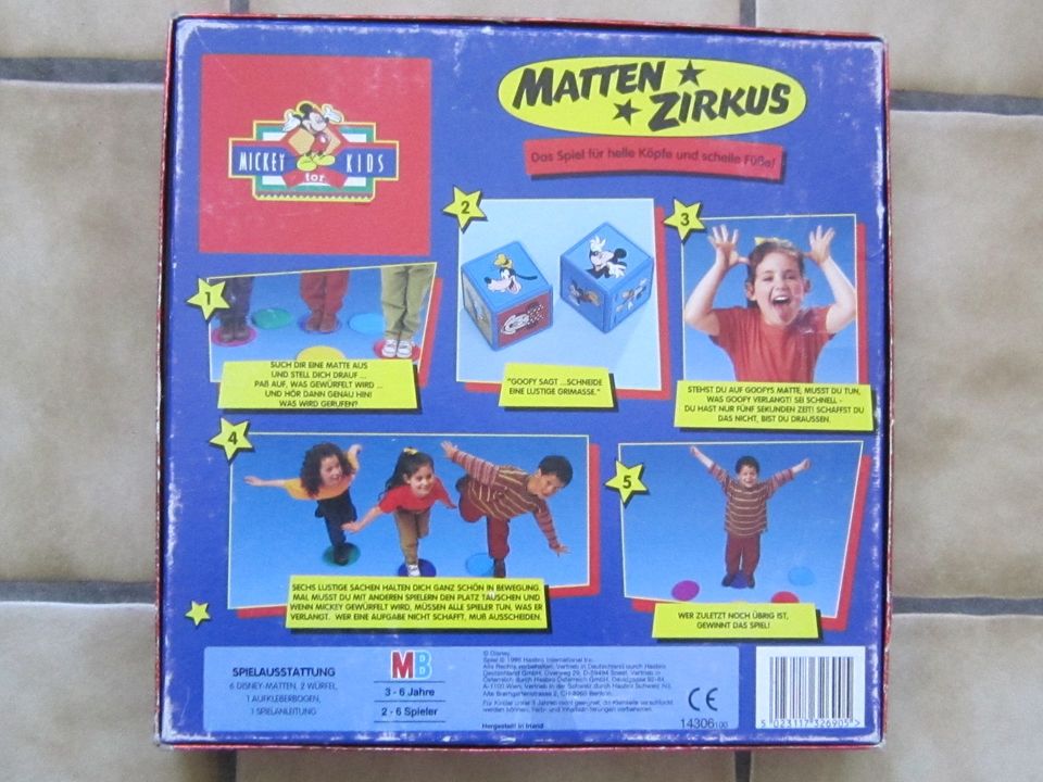 MB Spiele Matten Zirkus Mickey Kids ( wie Twister ) in Oberhausen