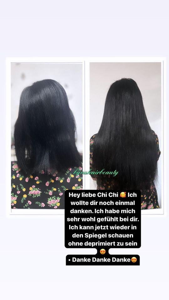 Hair extensions haarverlängerung echthaare tressen einnähen in Berlin