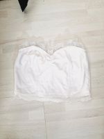 Hollister Bustier Top Weiß mit Spitze XS S 34 36 Nordrhein-Westfalen - Neuss Vorschau