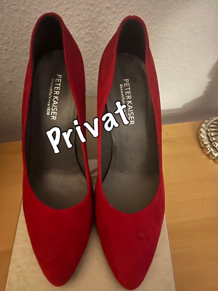 Peter Kaiser Schuhe rot , wie neu in Köln