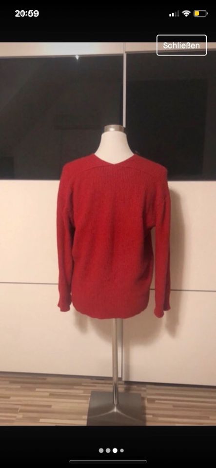 Roter Pullover Gr.S, Mango in Oelixdorf