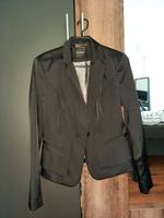 Blazer Damen Jacket Orsay schwarz glänzend Größe 36 Hessen - Wald-Michelbach Vorschau