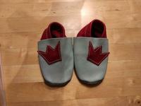 Lederpuschen/ Krabbelschuhe Größe 20, handgefertigt Baden-Württemberg - Mittelbiberach Vorschau