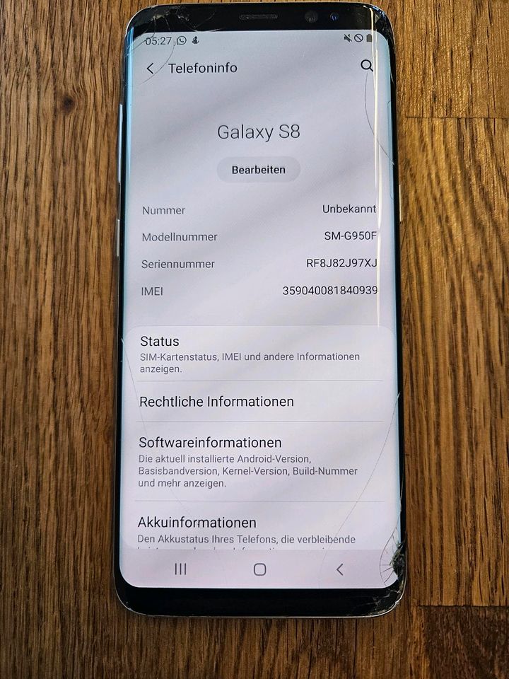 Samsung Galaxy S8 SM-G950F 64GB in Stralsund