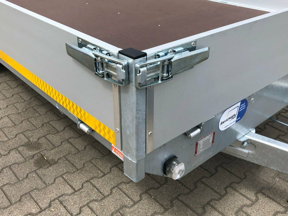 ⭐️ Eduard Auto Transporter 3000kg 606x220x30cm Rampen Winde 63 in Schöneiche bei Berlin