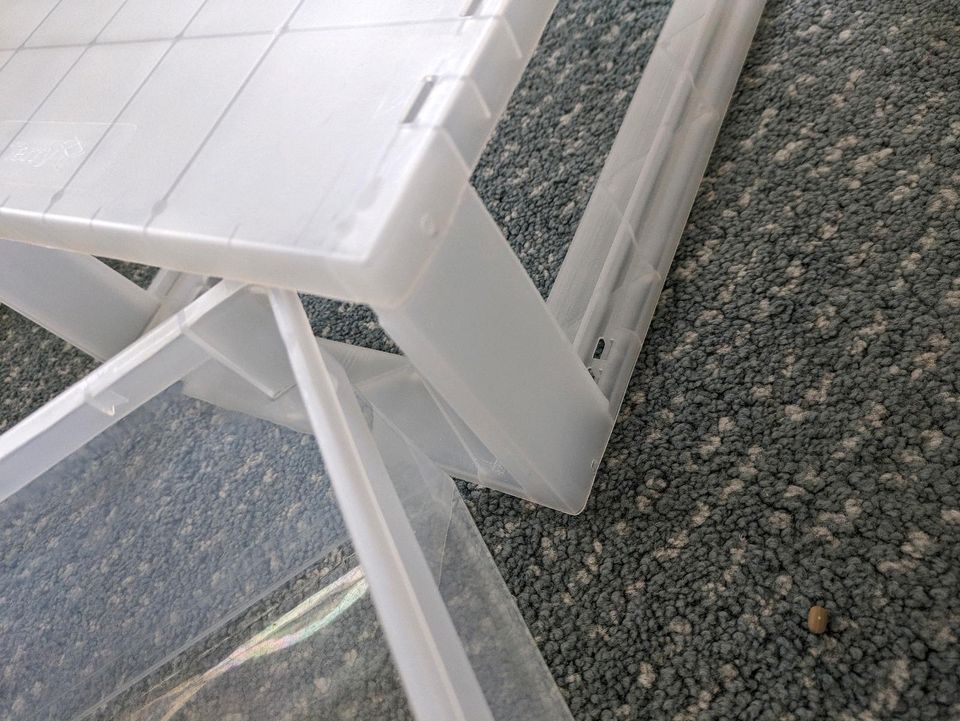 2 Schubladenboxen 12l stapelbar, transparent, Legosteine Box in Diesdorf