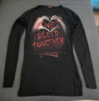 Spiral Langarmshirt schwarz We bleed together Damen Größe Xl Sachsen - Leisnig Vorschau