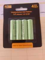 4 Stck AA Akku  Batterien  300 mAh   1.2 V  NI-MH Rheinland-Pfalz - Mainz Vorschau