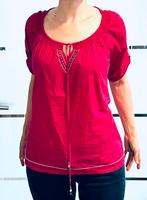 Esprit romantische bestickte BoHo Style Bluse 42 beere pink Bayern - Regenstauf Vorschau