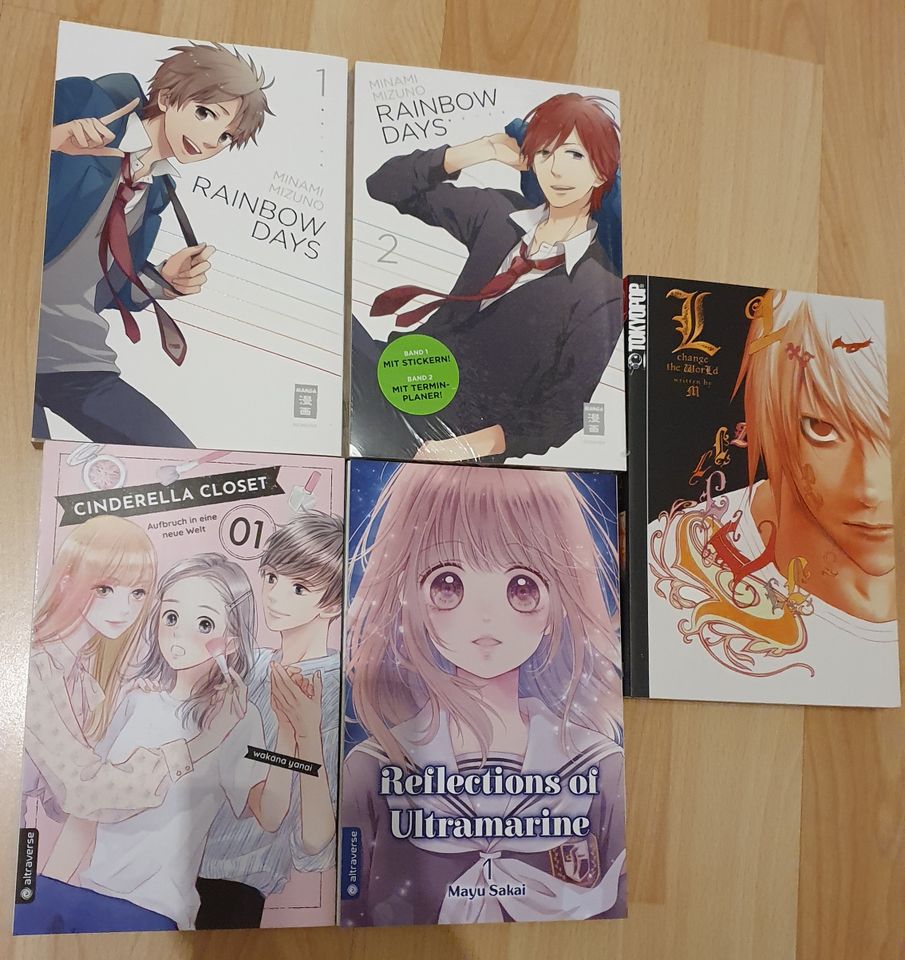 Diverse Manga Einzeltitel je 3€ in Burgkirchen