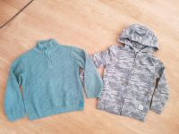 Henley Pulli Pullover Strick Sweatjacke 122 128 H&M tarn military Baden-Württemberg - Freiburg im Breisgau Vorschau