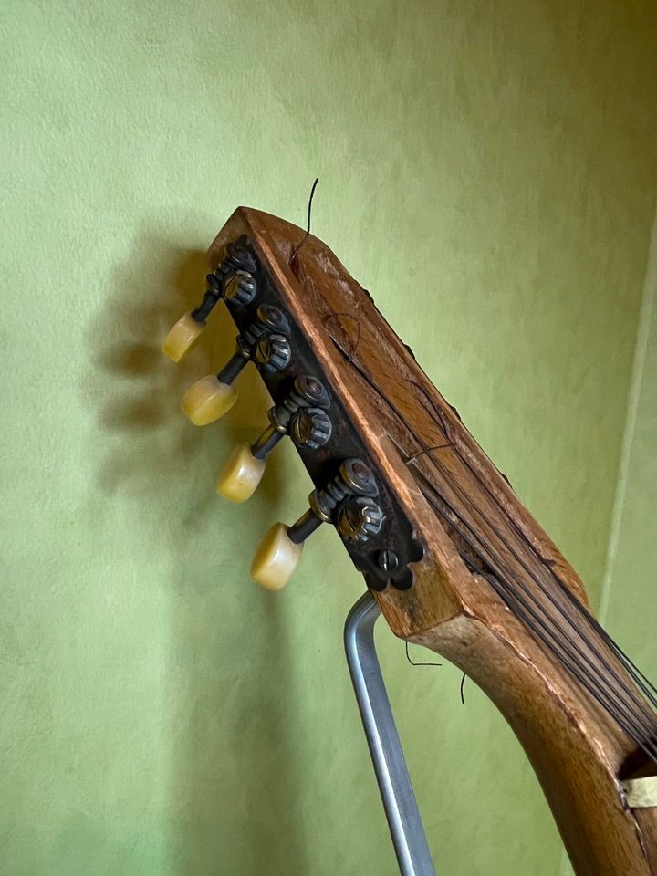 Musikinstrument Banjolele (60cm lang) mit Deko-Halterung in Bocholt