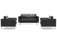 Profim Lounge Set in Leder Sofa mit zwei Sesseln Hessen - Butzbach Vorschau
