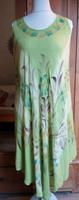 Hippie Kleid grün Gr.46 locker luftig leicht aus Indien Bayern - Kronach Vorschau