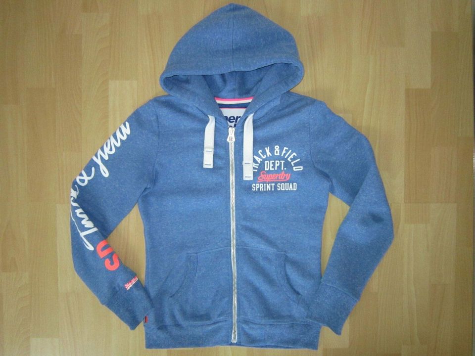 SUPERDRY Damen Kapuzenjacke Hoodie Sweatjacke blau Gr. S 36 38 in  Rheinland-Pfalz - Kell am See | eBay Kleinanzeigen ist jetzt Kleinanzeigen