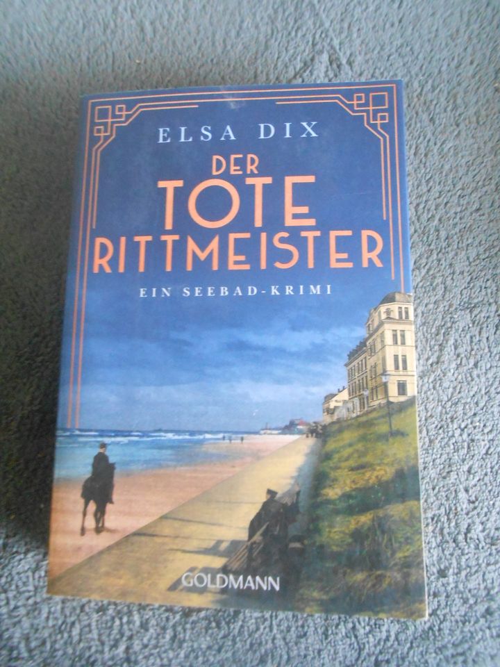 Elsa Dix - Der tote Rittmeister: Ein Seebad-Krimi in Berlin