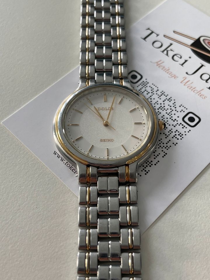 Vintage Seiko Dolce 5E31-6D00 JDM Crystal Dial aus 1993 in Stuttgart