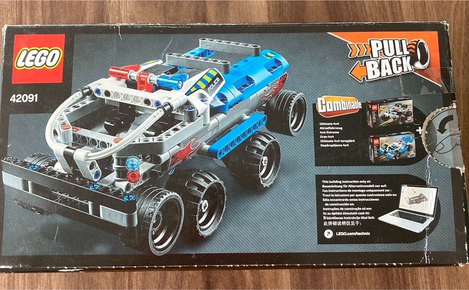 Lego Technic 42091 Police Pursuit in Riegel