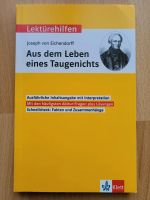 Lektürenhilfe Aus dem Leben eines Taugenichts Hessen - Langen (Hessen) Vorschau