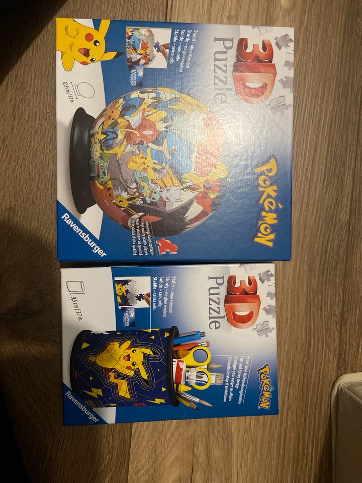 Pokémon 3 D Puzzle Set in Delbrück