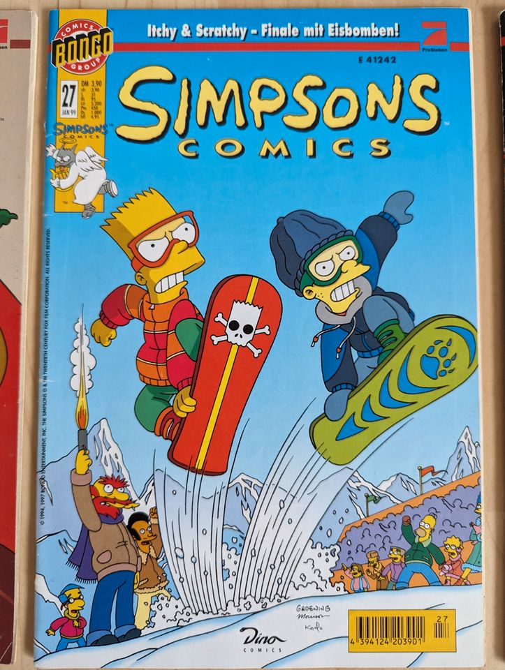 Simpsons Comics - 8 Stück - guter Zustand in Cham