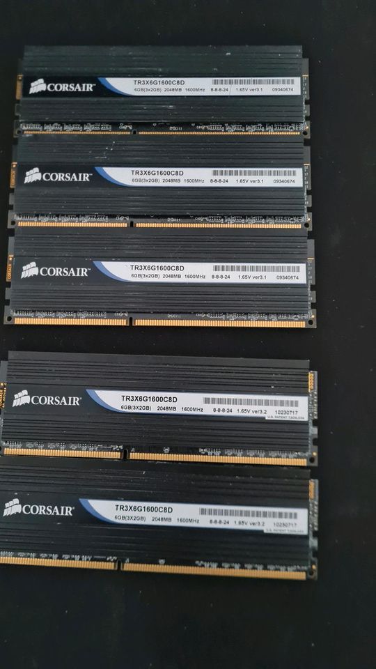 Corsair DDR 3, RAM,  Arbeitsspeicher in Duisburg