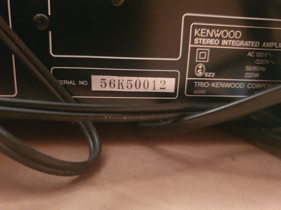 VERSTÄRKER: KENWOOD KA 660 in Hannover