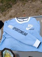 Nike Pullover cropped hellblau Mecklenburg-Vorpommern - Greifswald Vorschau