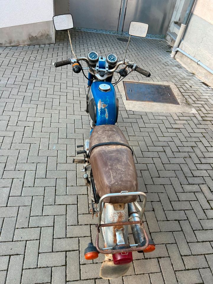 MZ TS125 Projekt zum Aufbauen Restaurieren TS 125 in Radebeul