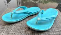 NEUWERTIG Crocs Flip Flops Thongs Damen, Kunststoff, Gr.W8,türkis Berlin - Steglitz Vorschau